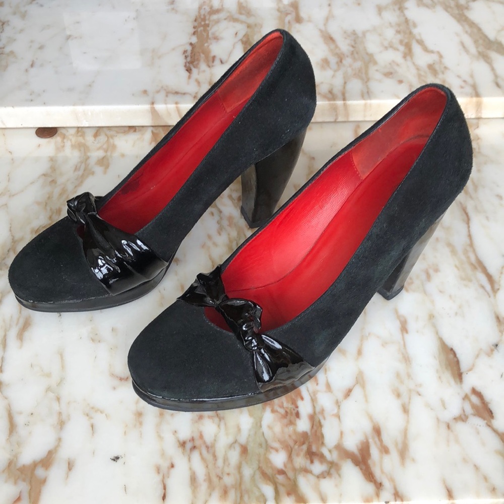 Worn 1x EUC Selve platform shoes-worn